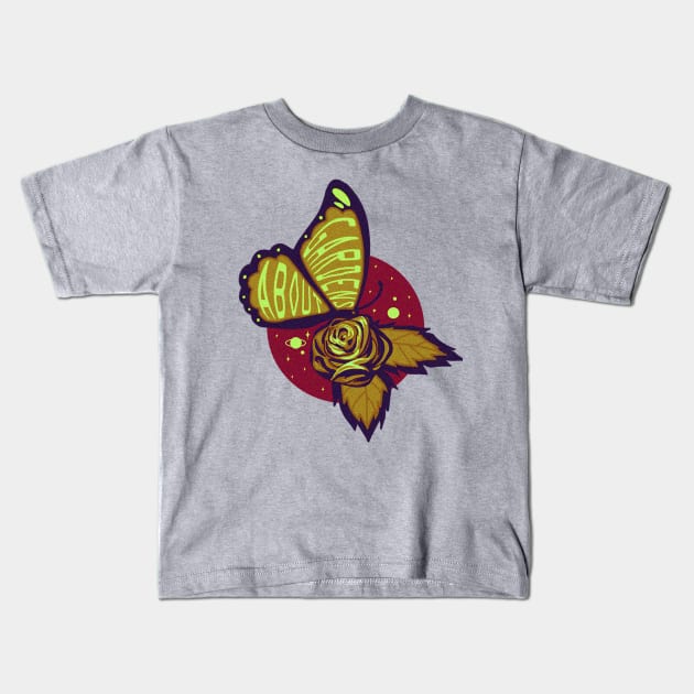 About Gardens Band Logo - ROGUEMAKER Kids T-Shirt by ROGUEMAKER: A Science Fiction Podcast